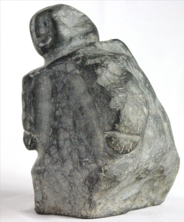 Inuit carving of woman, unknown artist