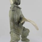 Beautiful Drummer carved by Inuit Artist Pootoogook Jaw