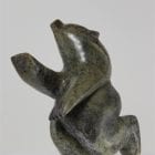 Gorgeous Dancing Bear by Master Inuit Carver Palaya Qiatsuq