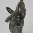 Gorgeous Dancing Bear by Master Inuit Carver Palaya Qiatsuq