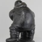 Inuit carving of Man with seal catch