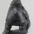 Inuit carving of Man with seal catch