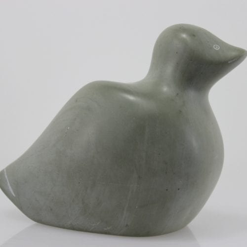 Inuit art bird carving by Nellie Appaqaq
