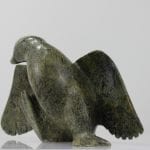 Gorgeous goose carved by Ottokie Samayualie, an Inuit artist from Cape Dorset