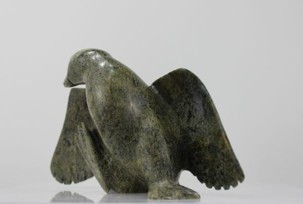 Gorgeous goose carved by Ottokie Samayualie, an Inuit artist from Cape Dorset
