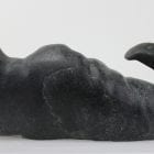 Wonderful Inuit carving of a seal by master carver Bart Hanna