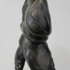 Mother and child carved by Inuit artist Thomassie Echalook