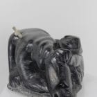 Bear fight, carved by Aisa Amittuk, an Inuit artist from Akulivik