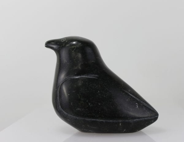 Gorgeous, simple bird carved by Leah Ammaslak