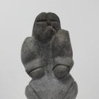 Wonderful Baker Lake carving of a woman by Inuit artist Thomas Akilak