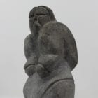 Wonderful Baker Lake carving of a woman by Inuit artist Thomas Akilak