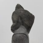 Wonderful Baker Lake carving of a woman by Inuit artist Thomas Akilak