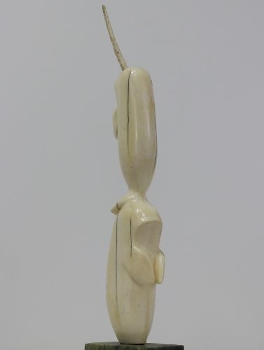 Ivory Narwhals by an unknown Inuit artist, believed to be from Pangnirtung