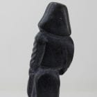 Man with seal, carved by Bobby Aupaluktuk, an Inuit artist from Inukjuak