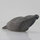 Grey seal carved by Sanikiluaq artist Johnassie Uppik.