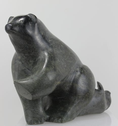 Polar bear and seal by an unknown Inuit artist