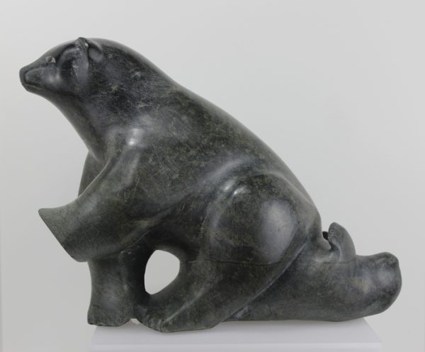 Polar bear and seal by an unknown Inuit artist