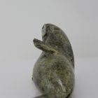 Seal carved by Inuit artist Lyta Josephie, an artist from Iqaluit