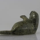 Seal carved by Inuit artist Lyta Josephie, an artist from Iqaluit