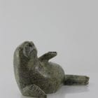 Seal carved by Inuit artist Lyta Josephie, an artist from Iqaluit