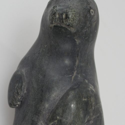 Reclining Seal by Unidentified artist from Nunavik, Quebec