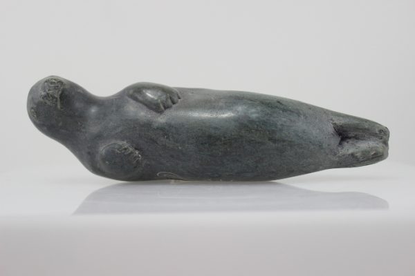 Reclining Seal by Unidentified artist from Nunavik, Quebec