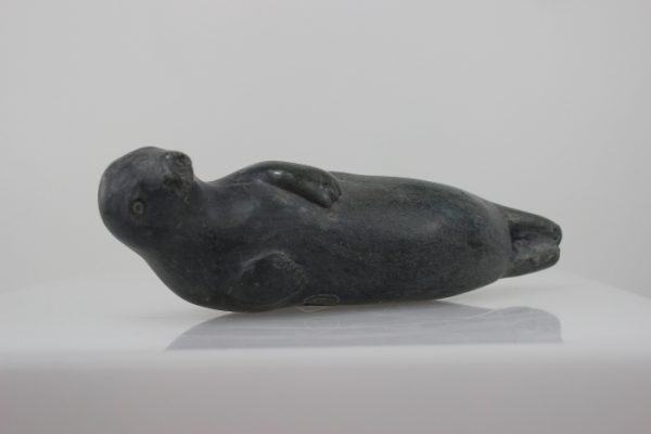 Reclining Seal by Unidentified artist from Nunavik, Quebec