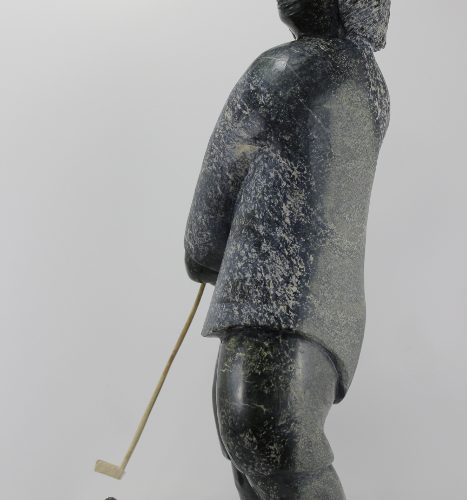 Arctic Golfer by Isaaci Etidloie from Cape Dorset