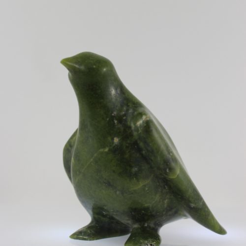 Bird by Anon in green serpentine