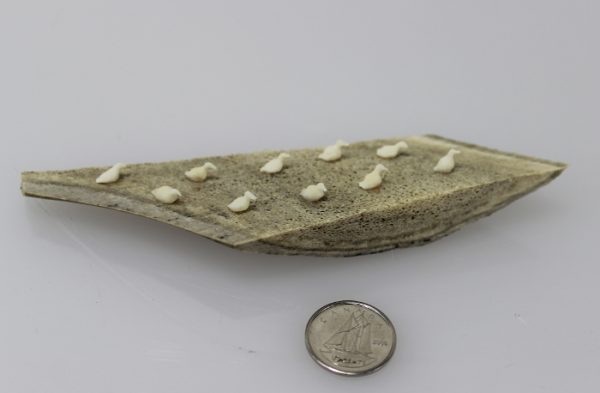 Miniature Birds on Float by G.Teriarnark from Pelly Bay/Kugaaruk