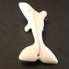 Ivory Whale Pendant by Johnny Amittuk from Akulivik