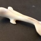 Ivory Whale Pendant by Johnny Amittuk from Akulivik