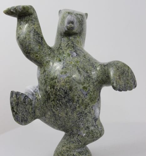 Dancing Bear by Pitseolak Qimirpik from Cape Dorset