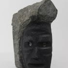 Dark Mask by Kudlu Kellypalik from Kinngait - Cape Dorset