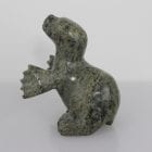 Sitting Seal by Unknown Carver from Kinngait--Cape Dorset