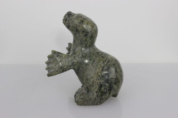 Sitting Seal by Unknown Carver from Kinngait--Cape Dorset