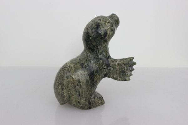 Sitting Seal by Unknown Carver from Kinngait--Cape Dorset