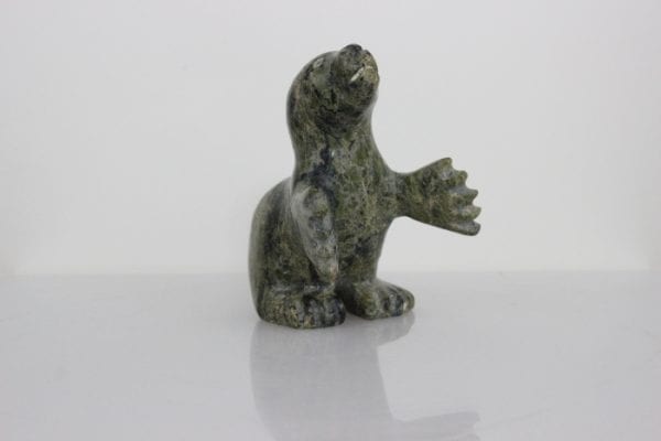 Sitting Seal by Unknown Carver from Kinngait--Cape Dorset