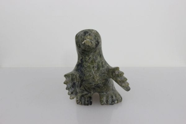 Sitting Seal by Unknown Carver from Kinngait--Cape Dorset