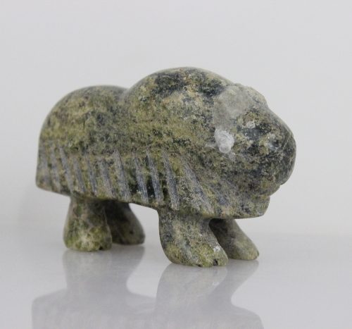 Muskox by David Qimirpik Parr from Cape Dorset/Kinngait