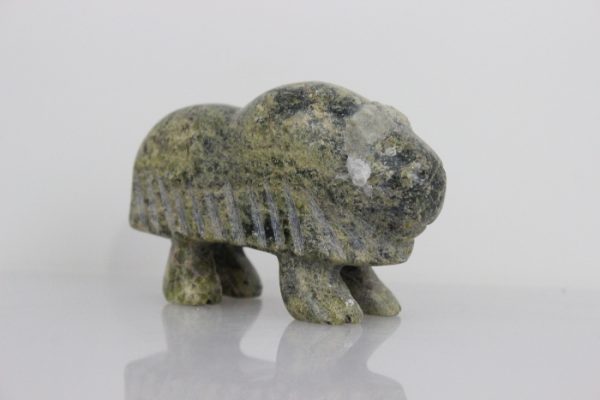 Muskox by David Qimirpik Parr from Cape Dorset/Kinngait