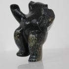 2-way Dancing Bear by Oqituq Shaa from Cape Dorset/Kinngait