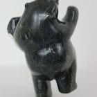 2-way Dancing Bear by Oqituq Shaa from Cape Dorset/Kinngait