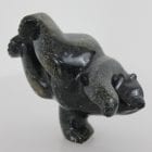 2-way Dancing Bear by Oqituq Shaa from Cape Dorset/Kinngait