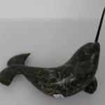 Narwhal by Nungusuituk Qajurajuk from Cape Dorset/Kinngait