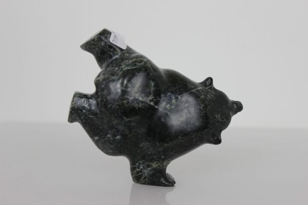 2-Way Dancing Bear by Isacie Shaa from Cape Dorset/Kinngait