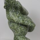 Green Dancing Bear by Palaya Qiatsuq from Cape Dorset/Kinngait