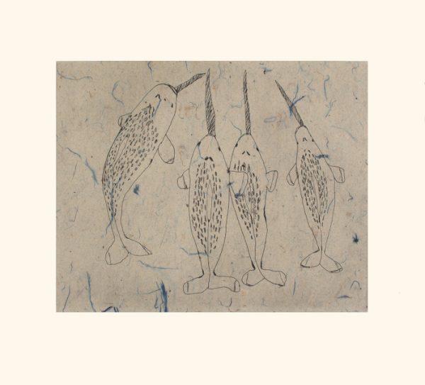 Blessing of Narwhals by Ohito Ashoona 21-06 2021 Dorset Print Collection