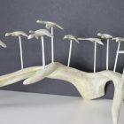 Flying Flock of Geese by Anon