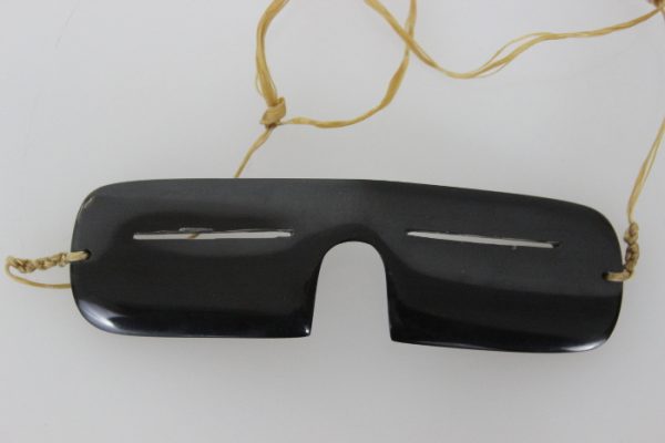 Baleen Snow Goggles by A.A. possibly from Cape Dorset